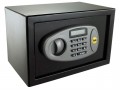 YALE Medium Digital Safe 25cm £79.99 The Yale Yms Digital Safe Is A Medium Size Solid Steel Construction Safe Which Is Ideal For Keeping Passports, Jewellery And Cash Safe. Its Size Allows For Discreet Subtle Placement In The Home.  The 