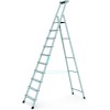 Zarges Anodised Trade Platform Steps 10 Rungs £402.86 The Stepladder With Treads With A Practical Storage Tray.
- Stand Without Fatigue On 80 Mm Deep Treads.
- Solid Safety Platform Of Diecast Aluminium (250 Mm X 250 Mm)
- New: Spaciou