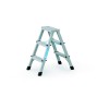 Zarges Anodised Double Sided Steps 2 x 3 Rungs £155.76 The Zarges Double-sided Stepladders Have Stiles With A Smooth Anodised Finish And 80mm Deep Treads To Allow Standing Without Fatigue. The Treads And Stiles Are Made From Extruded Aluminium Sections Fo