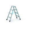 Zarges Anodised Double Sided Steps 2 x 4 Rungs £192.00 The Zarges Double-sided Stepladders Have Stiles With A Smooth Anodised Finish And 80mm Deep Treads To Allow Standing Without Fatigue. The Treads And Stiles Are Made From Extruded Aluminium Sections Fo