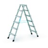 Zarges Anodised Double Sided Steps 2 x 6 Rungs £269.87 The Zarges Double-sided Stepladders Have Stiles With A Smooth Anodised Finish And 80mm Deep Treads To Allow Standing Without Fatigue. The Treads And Stiles Are Made From Extruded Aluminium Sections Fo