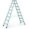 Zarges Anodised Double Sided Steps 2 x 8 Rungs £378.41 The Zarges Double-sided Stepladders Have Stiles With A Smooth Anodised Finish And 80mm Deep Treads To Allow Standing Without Fatigue. The Treads And Stiles Are Made From Extruded Aluminium Sections Fo