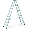 Zarges Anodised Double Sided Steps 2 x 10 Rungs £473.03 The Zarges Double-sided Stepladders Have Stiles With A Smooth Anodised Finish And 80mm Deep Treads To Allow Standing Without Fatigue. The Treads And Stiles Are Made From Extruded Aluminium Sections Fo