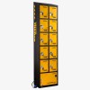 Van Vault E92000 Battery Bank On-Site Secure Storage £1,229.00 Van Vault E92000 Battery Bank On-site Secure Storage
10 Individually Protected Lockers And One Management Locker Mean The End Of Trip Hazards On Your Site, As Well As Securing Valuable Batteries An