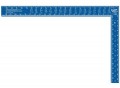 Empire True Blue Framing Square 16 x 24\" £27.99 Features:
High Visibility, Deep Stamped, Long lasting Graduations
24" X 12" Body, 16" X 1/2" Tongue, 1/8 Thick
Anodized Aluminum Construction&nbs