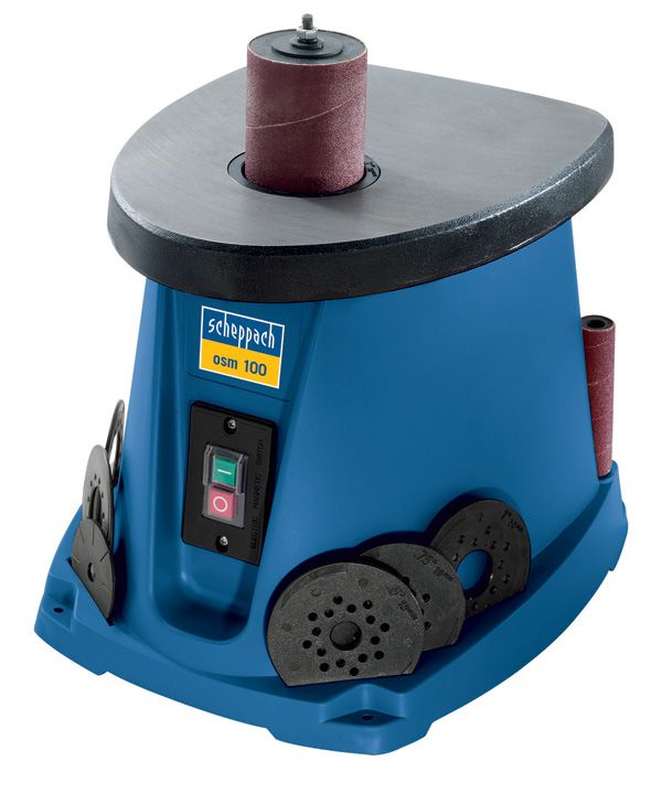 Scheppach Osm100 240v Oscillating Drum Sander With Cast Table
