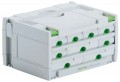 Festool 491985 Systainer Sortainer SYS 3-SORT/9 £94.99 Festool 491985 Systainer Sortainer Sys 3-sort/9

 



 


	
	Permanent Organisation, Clear Overview, Flexible Modules
	
	
	Saves Significant Time, Effort, Movement, Expense
	
