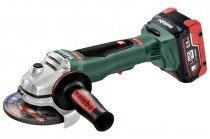 Metabo WPB 18 LTX BL 125 Quick 18V Cordless Angle Grinder with 2 x LiHD 5.5Ah, Charger and Case was £479.95 £379.95