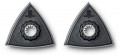 Fein 63806129220 Starlock Sanding Pad Triangle - 2 Pack £11.49 Fein 63806129220 Starlock Sanding Pad Triangle - 2 Pack


	Standard Version. Plastic Carrier Plate For Preventing Damage And Marks On The Workpiece.
	Triangular Shape, Hook And Loop Fastening.

